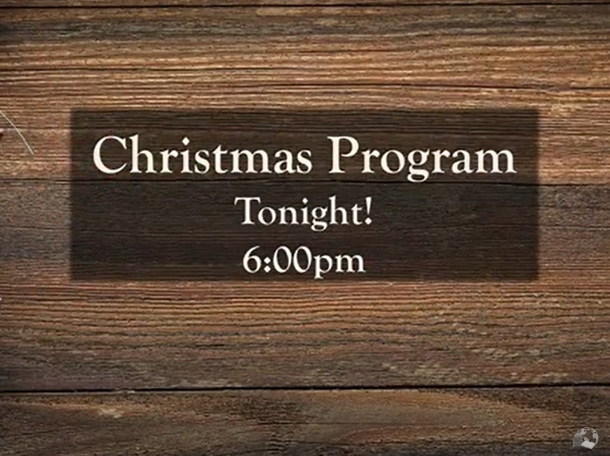 Madison Baptist Church Christmas Program 2022-2